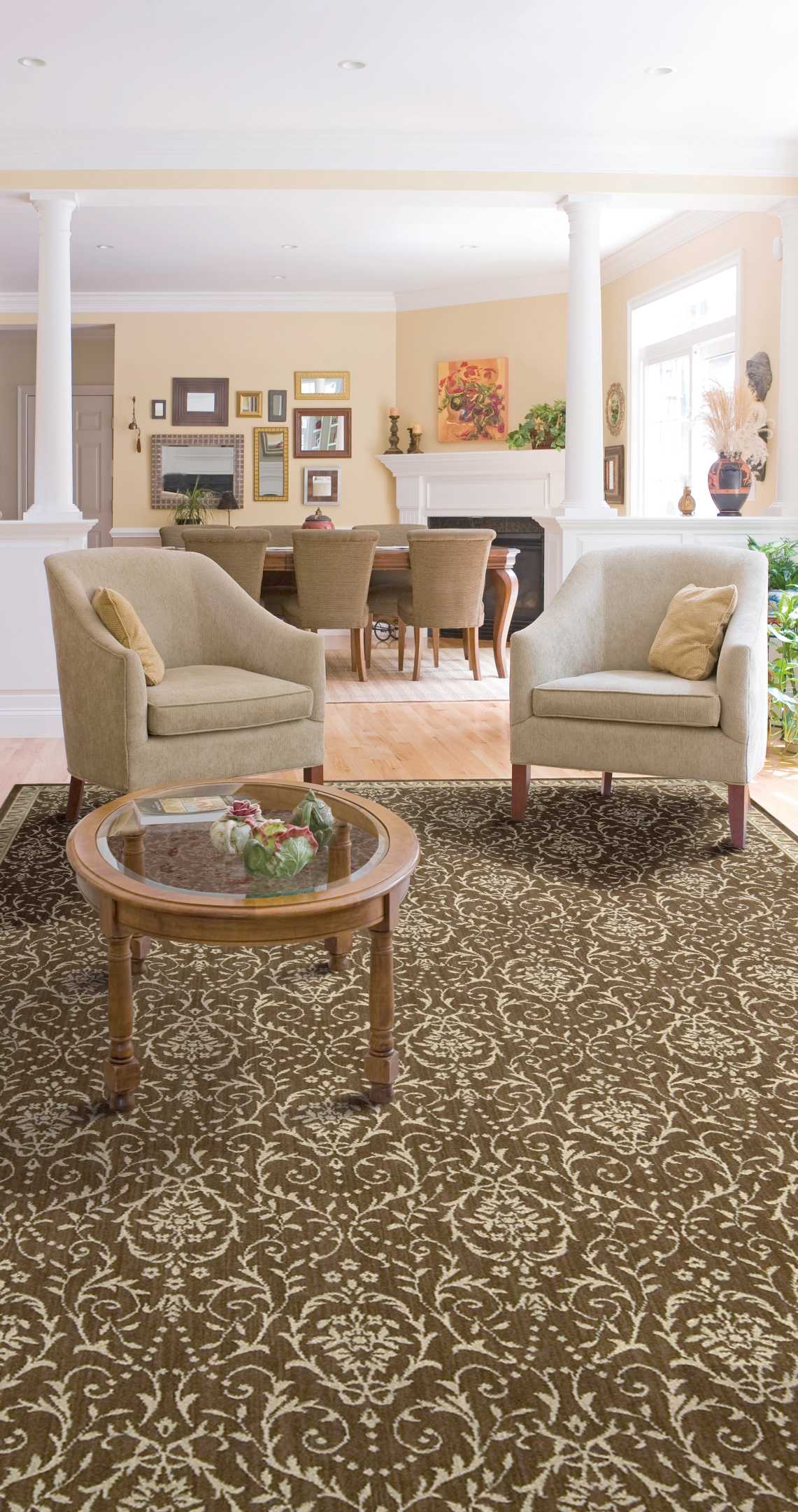 Riviera RI02 Chocolate Rug