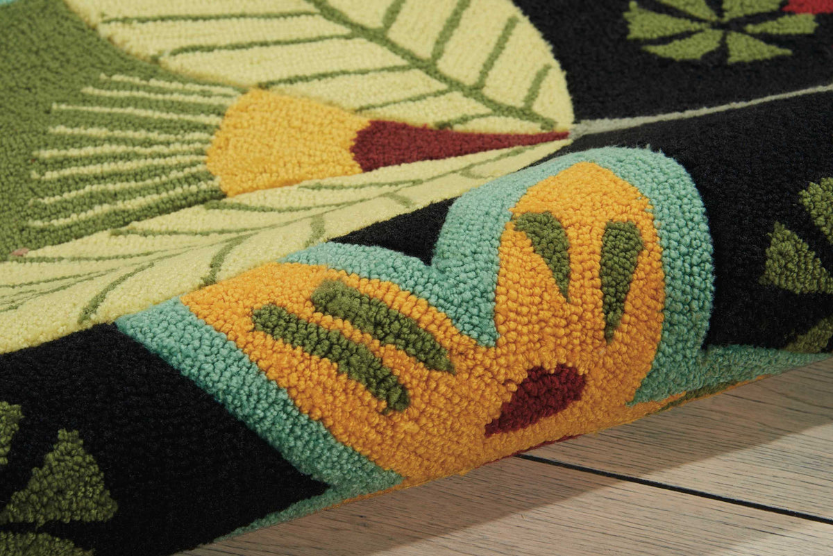 Fantasy FA12 Black Rug