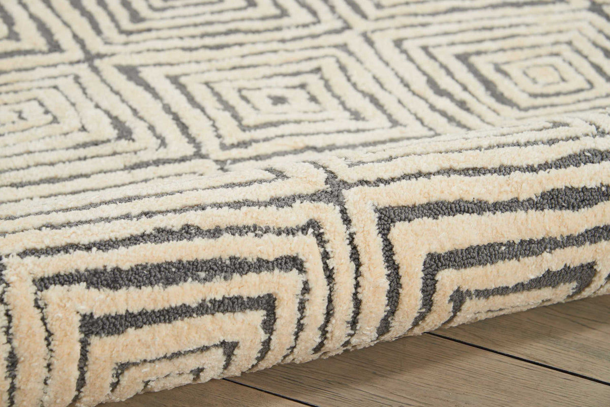 Deco Mod DEC01 Grey Ivory Rug