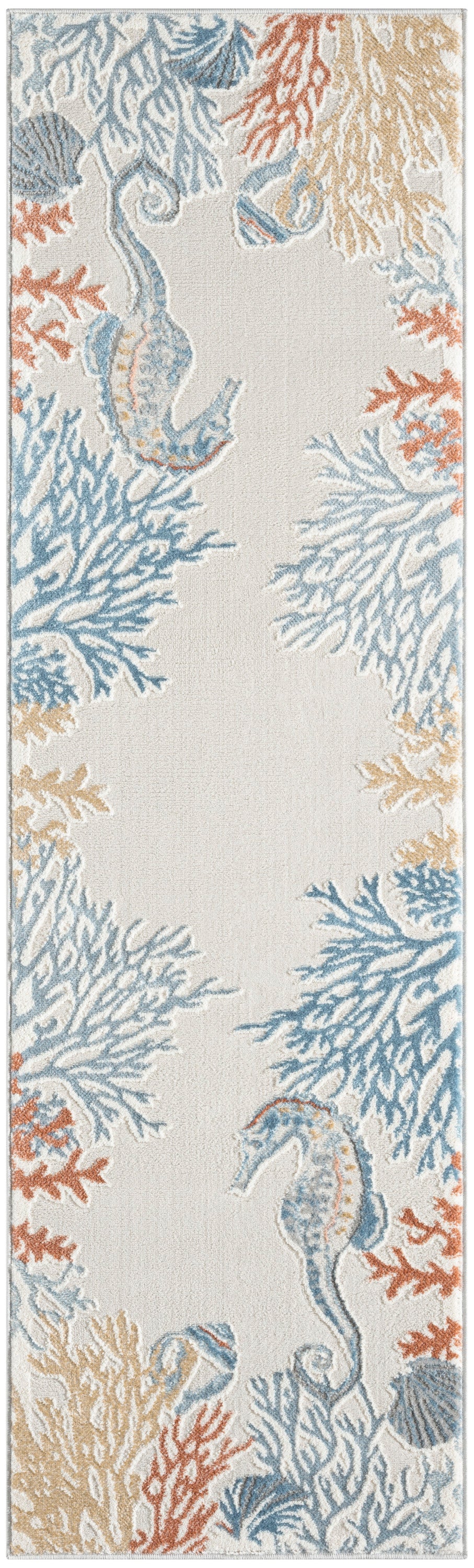 Seaside SDS03 Ivory Multicolor Rug