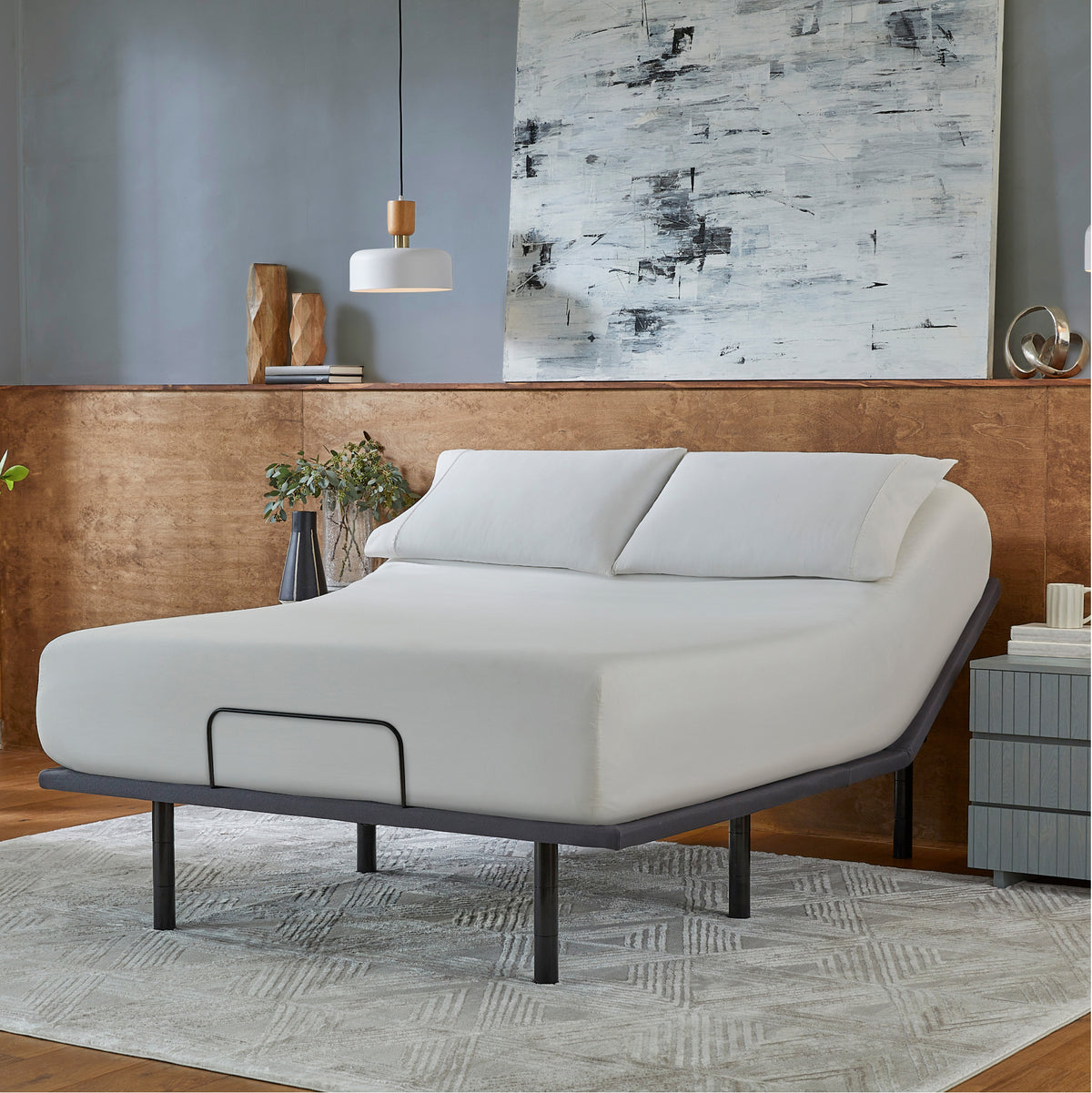 Serta baselogic Silver Adjustable Base