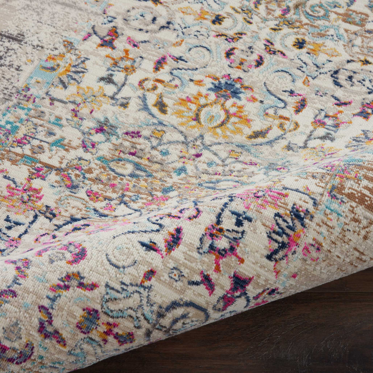 Vintage Kashan VKA02 Ivory Rug