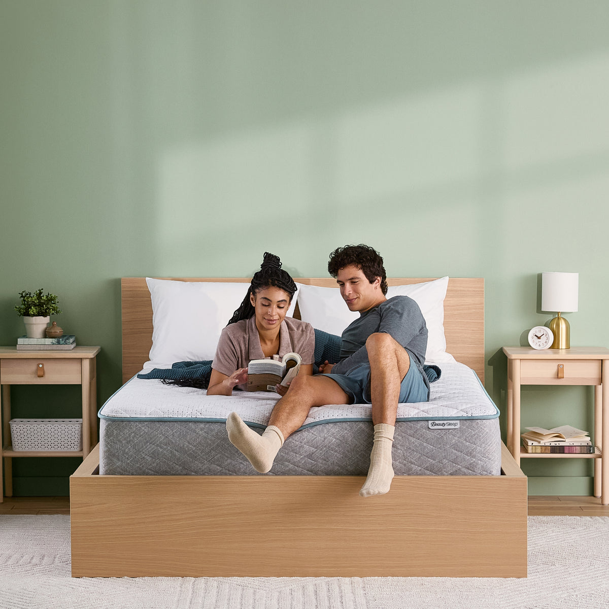 Slumber Time 10" Hybrid Medium Firm Mattress in a Box
