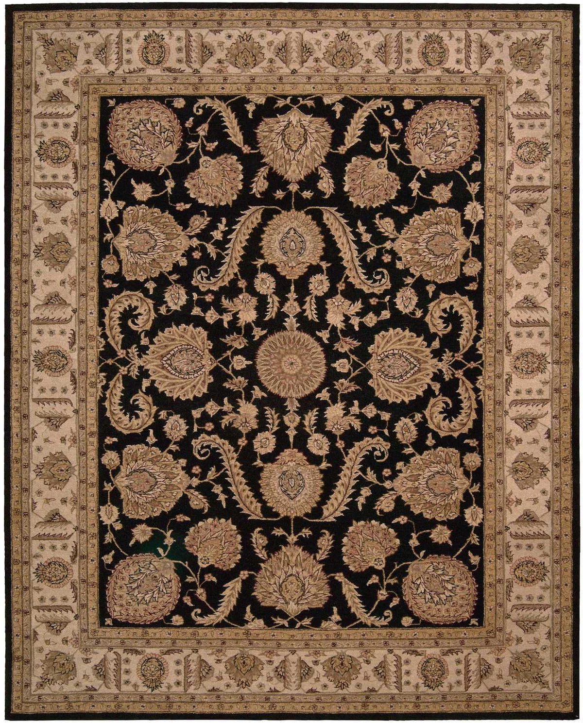 Heritage Hall HE19 Black Rug