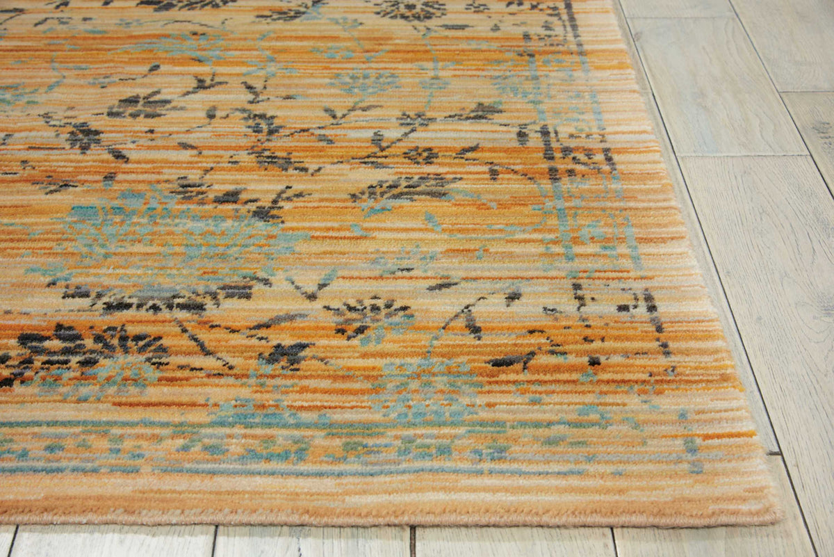 Rhapsody RH013 Caramel/Cream Rug
