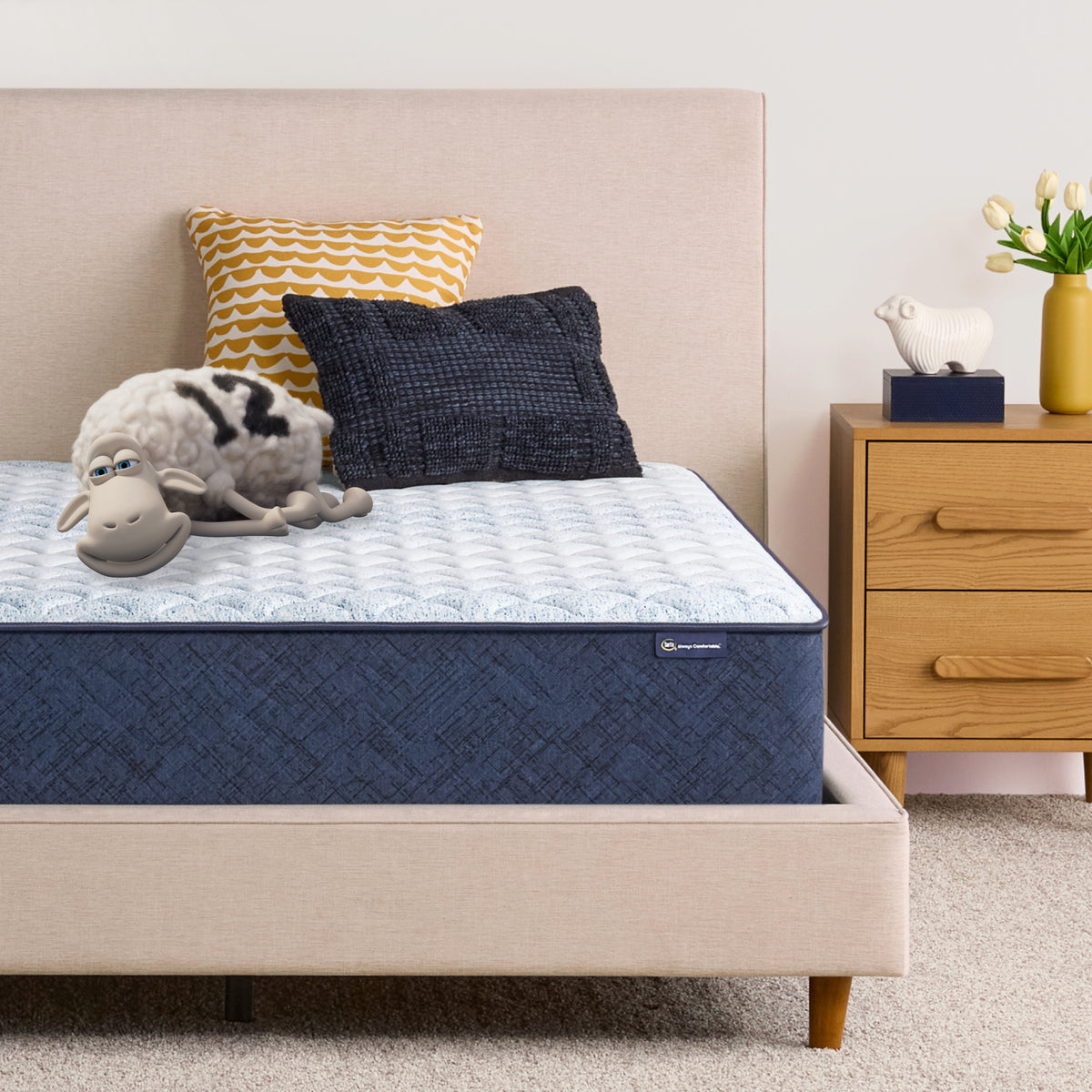 Serta Sleep to Go 12" Memory Foam Firm Mattress in a Box