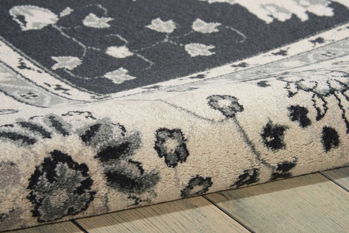 Maymana MYN03 Charcoal Rug