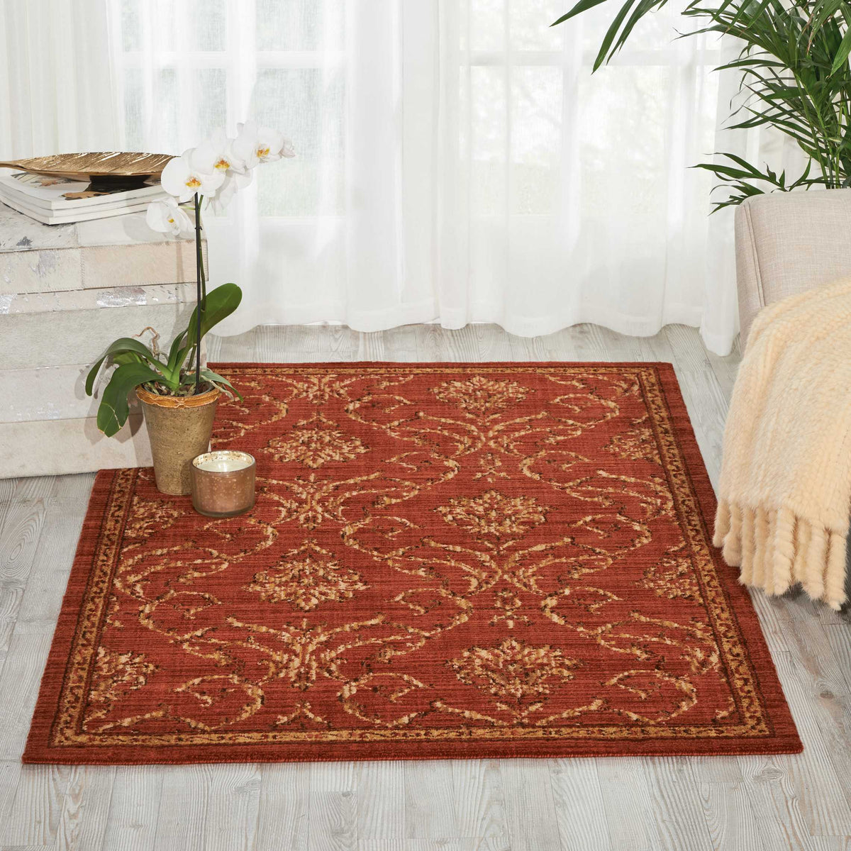 Radiant Impression LK08 Persimmon Rug