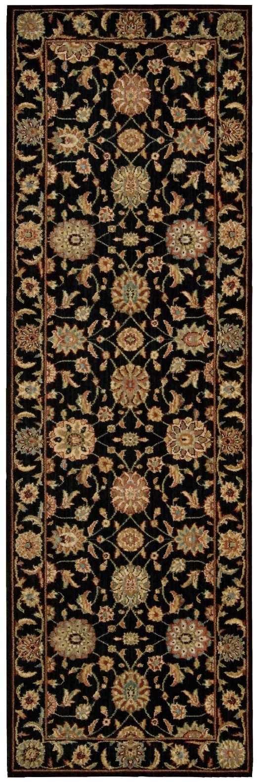 Living Treasures LI05 Black Rug