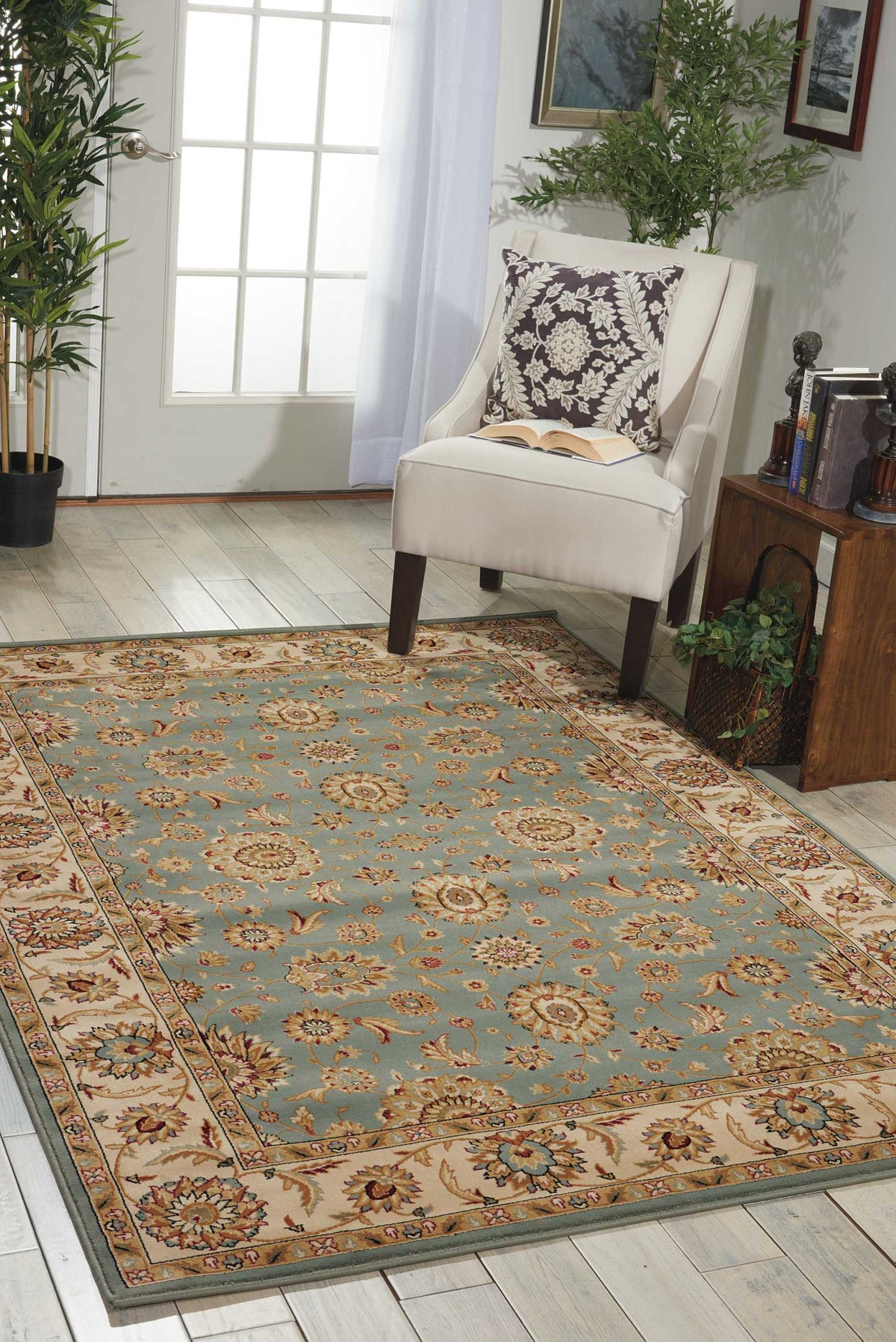Persian Crown PC002 Blue Rug
