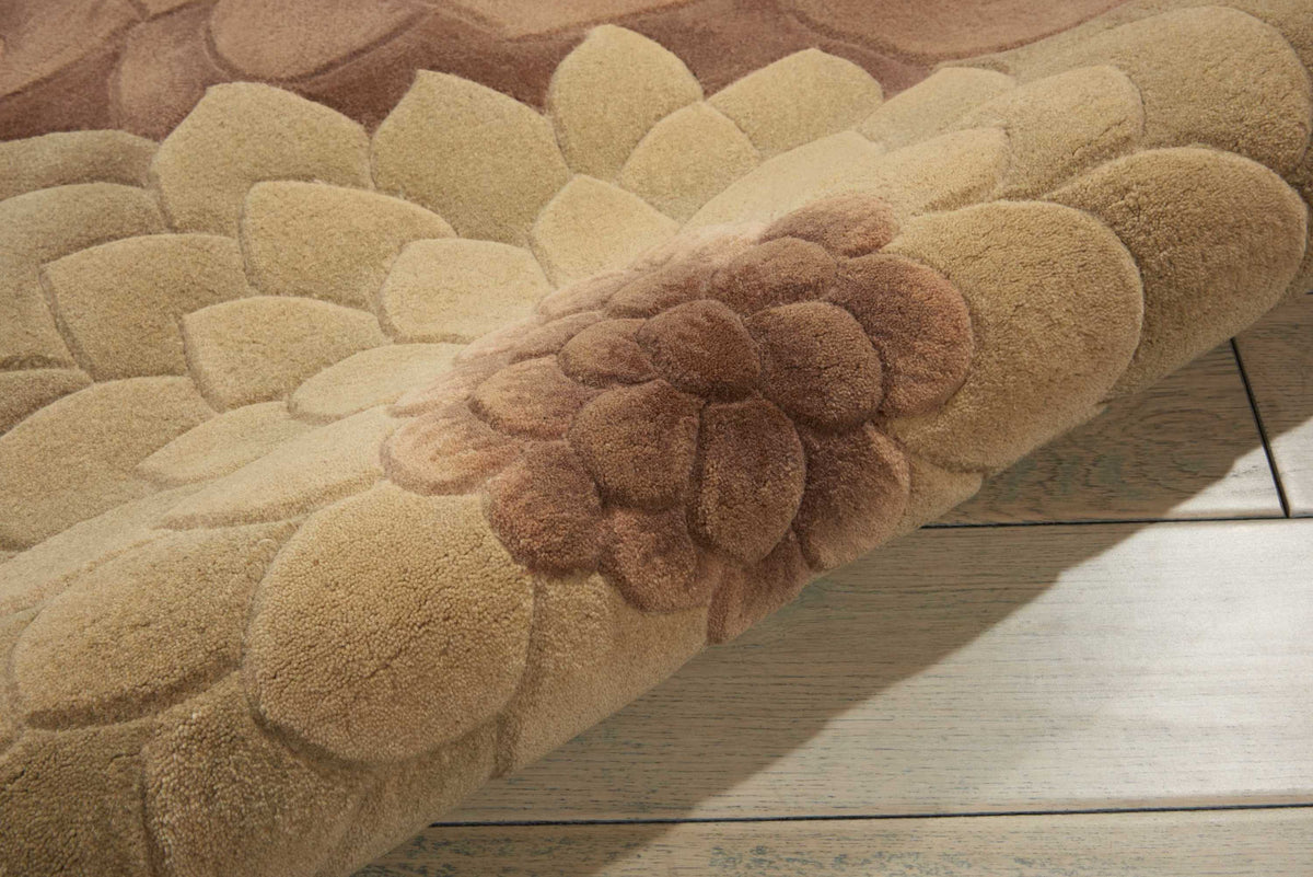Tropics TS11 Taupe Green Rug