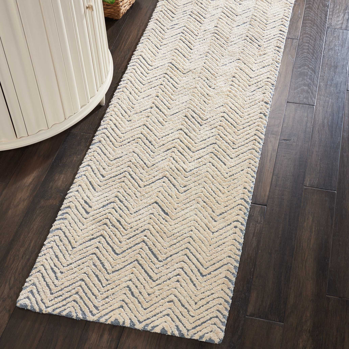 Deco Mod DEC03 Light Blue Ivory Rug