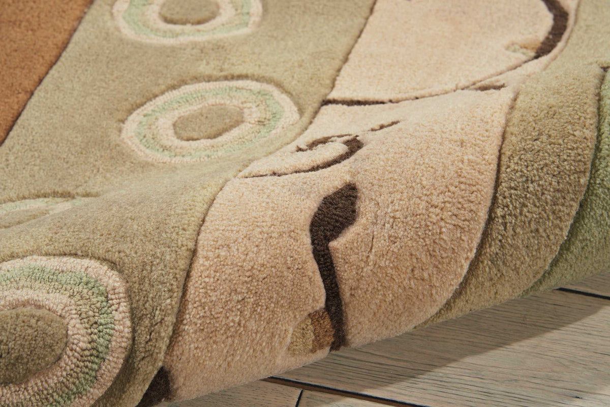 Contour CON10 Green Rug