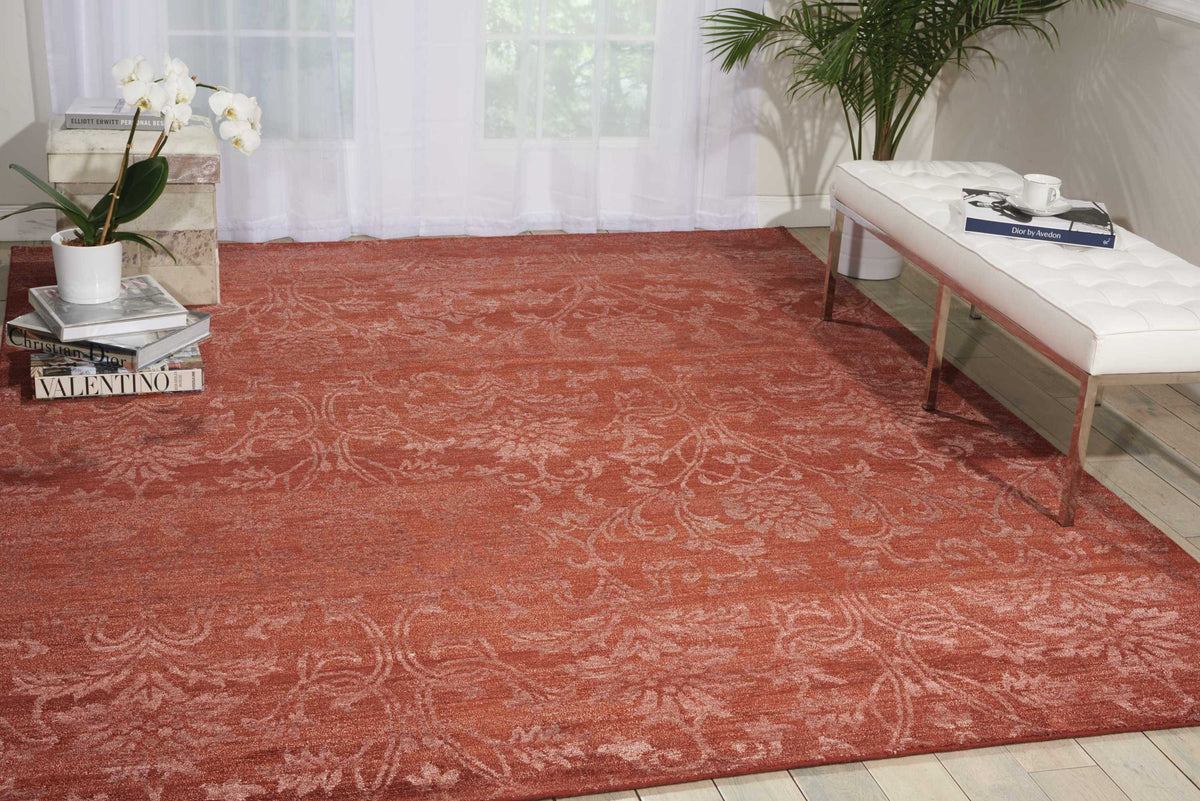 Silk Shadows SHA03 Rust Rug