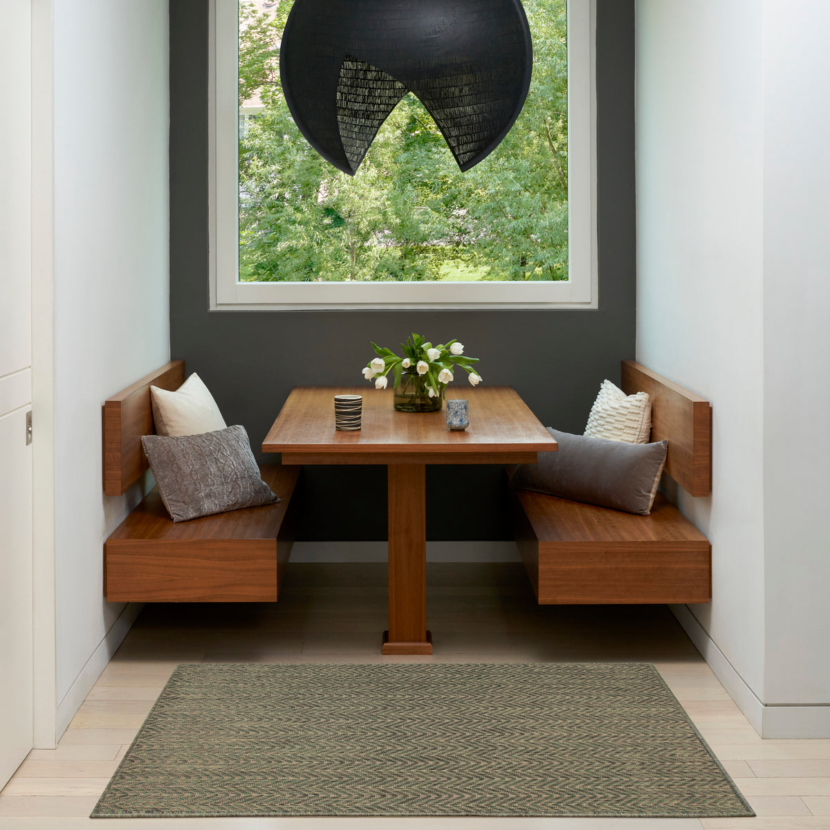 Horizon Indoor/Outdoor HOZ02 Green Rug