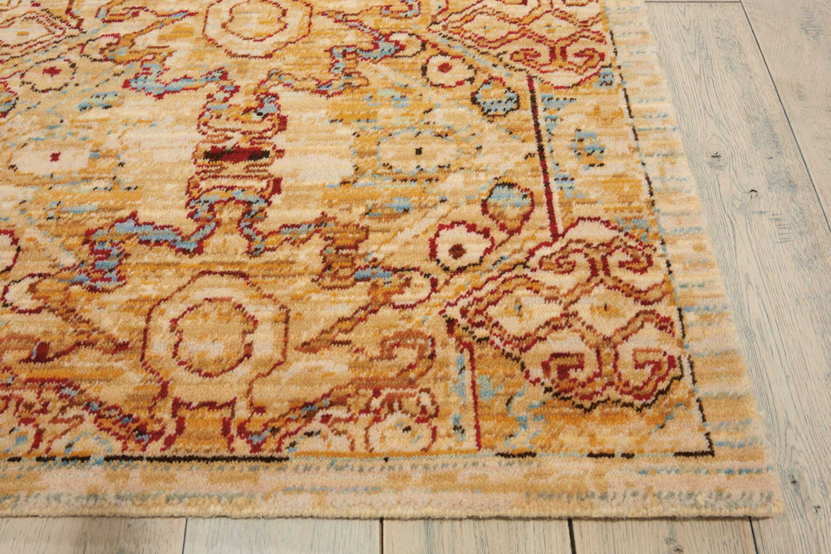Rhapsody RH008 Light Gold Rug