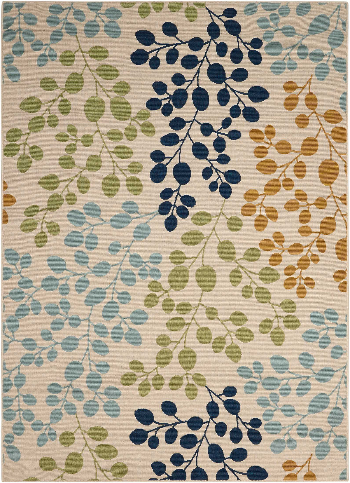 Caribbean CRB01 Ivory Rug