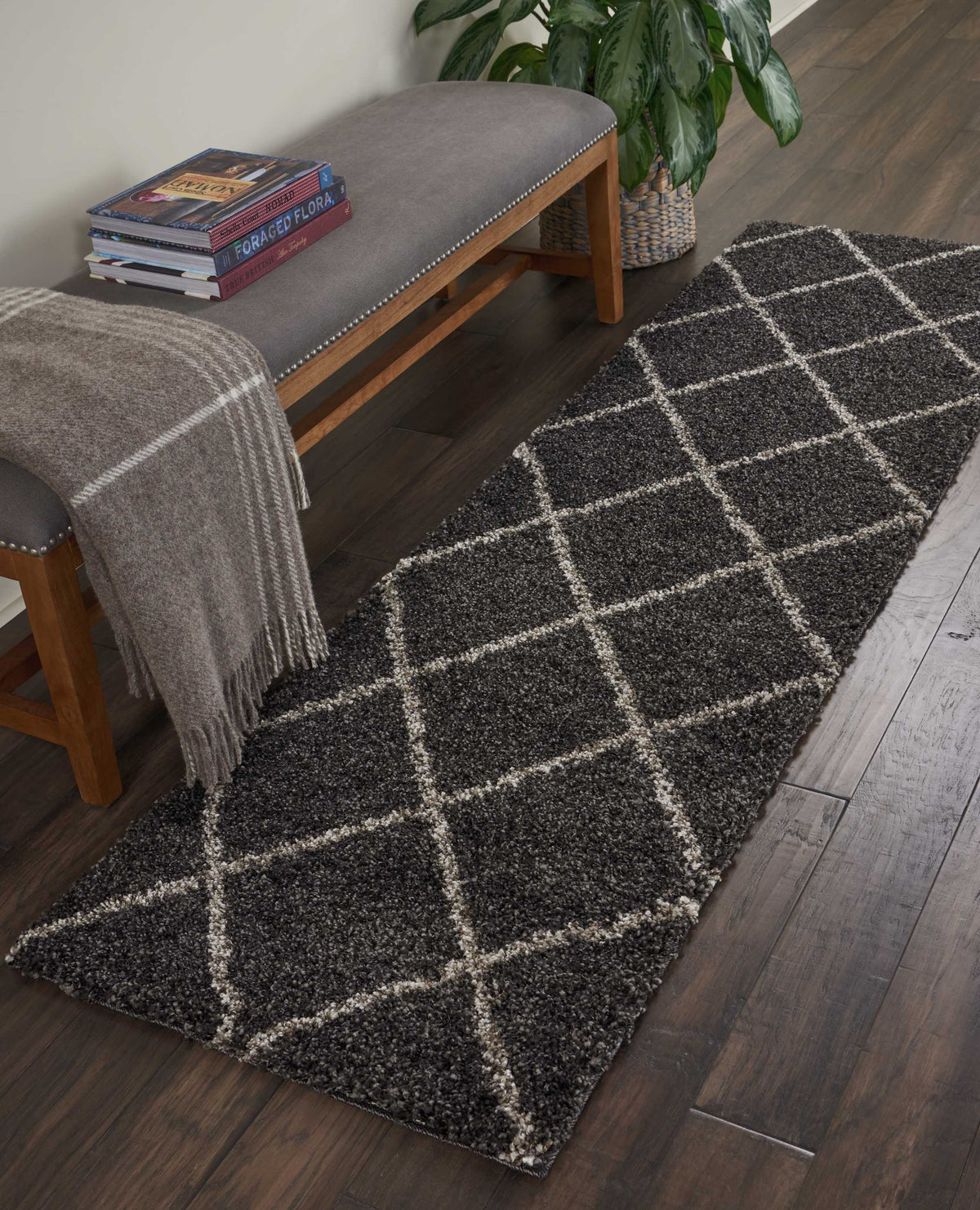 Brisbane BRI03 Charcoal Rug
