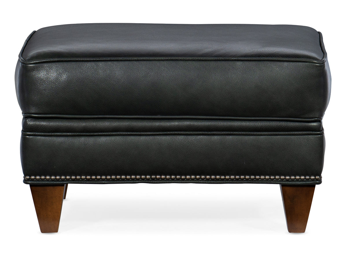 Reddish Ottoman
