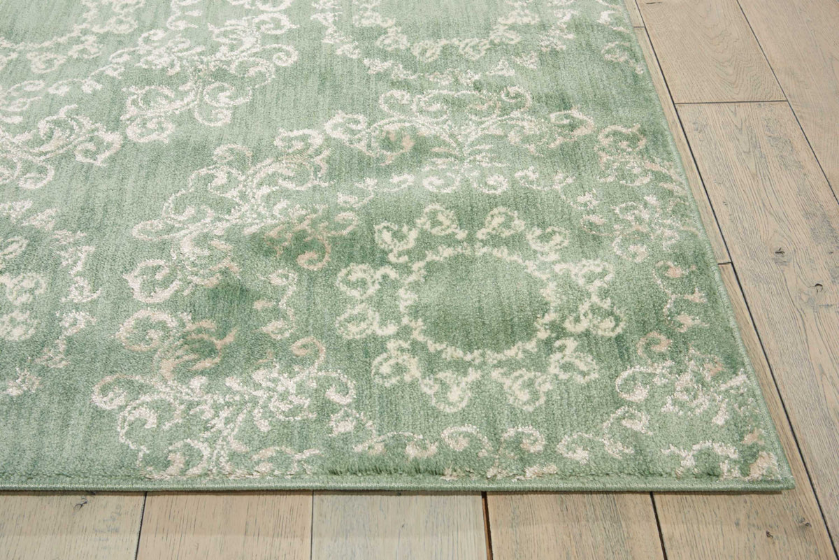 Tranquility TNQ03 Light Green Rug