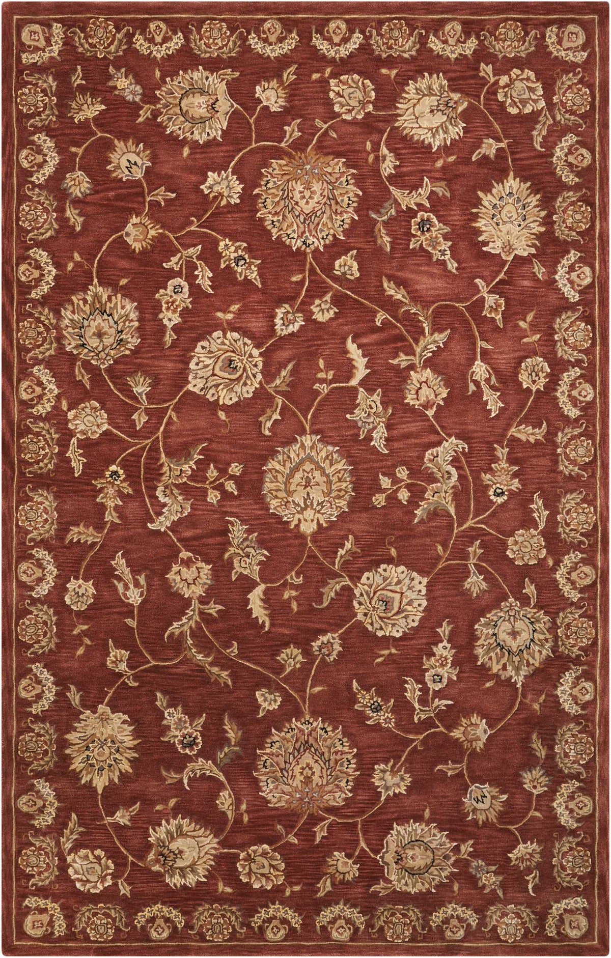Nourison 2000 2421 Rust Rug