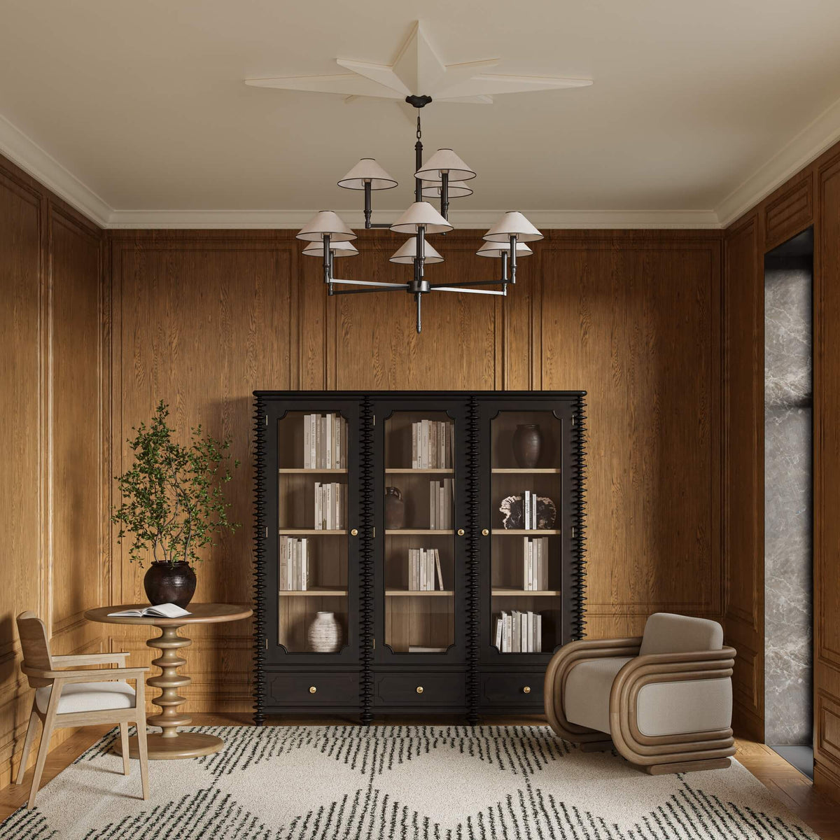 Milano Bistro Table in Fruitwood