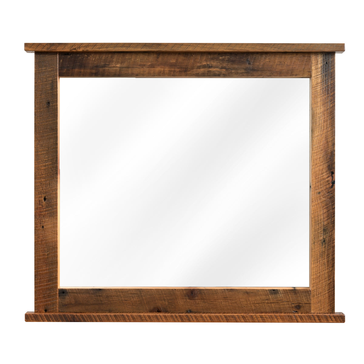 Farmhouse 4 Drawer Armoire with Mirror