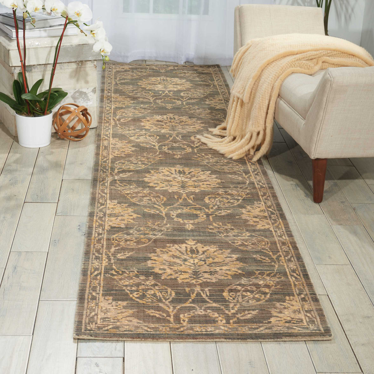 Silk Elements SKE31 Graphite Rug