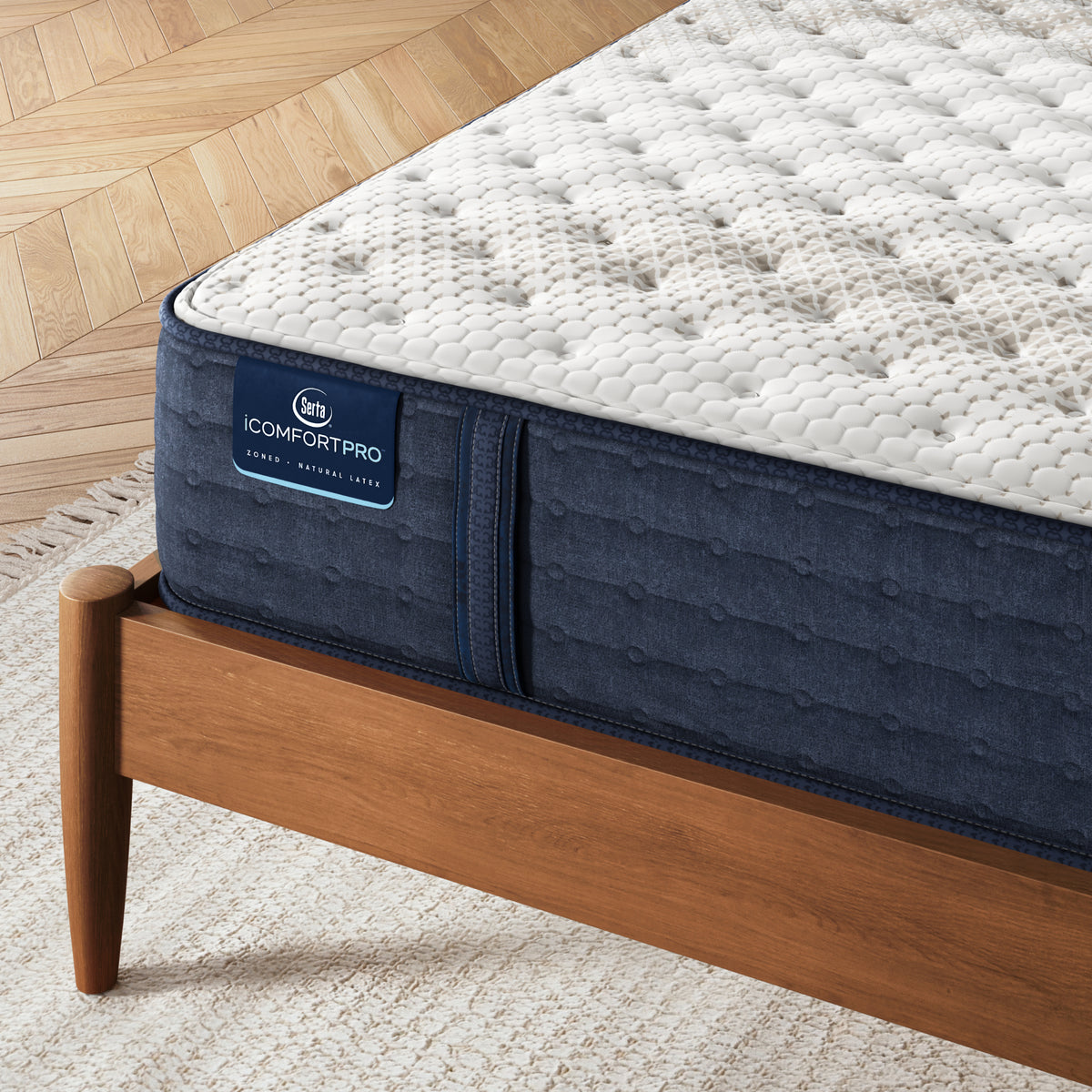 iComfortPro Chelsea 12" Latex Foam Medium Mattress