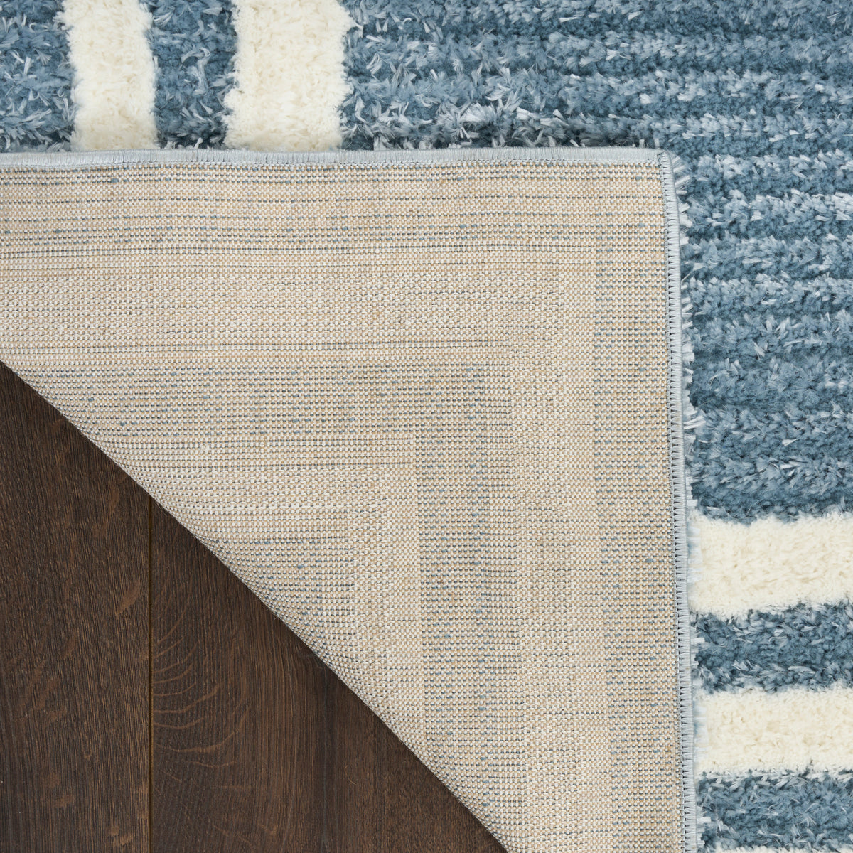 Pacific Shag PCS03 Blue Ivory Rug
