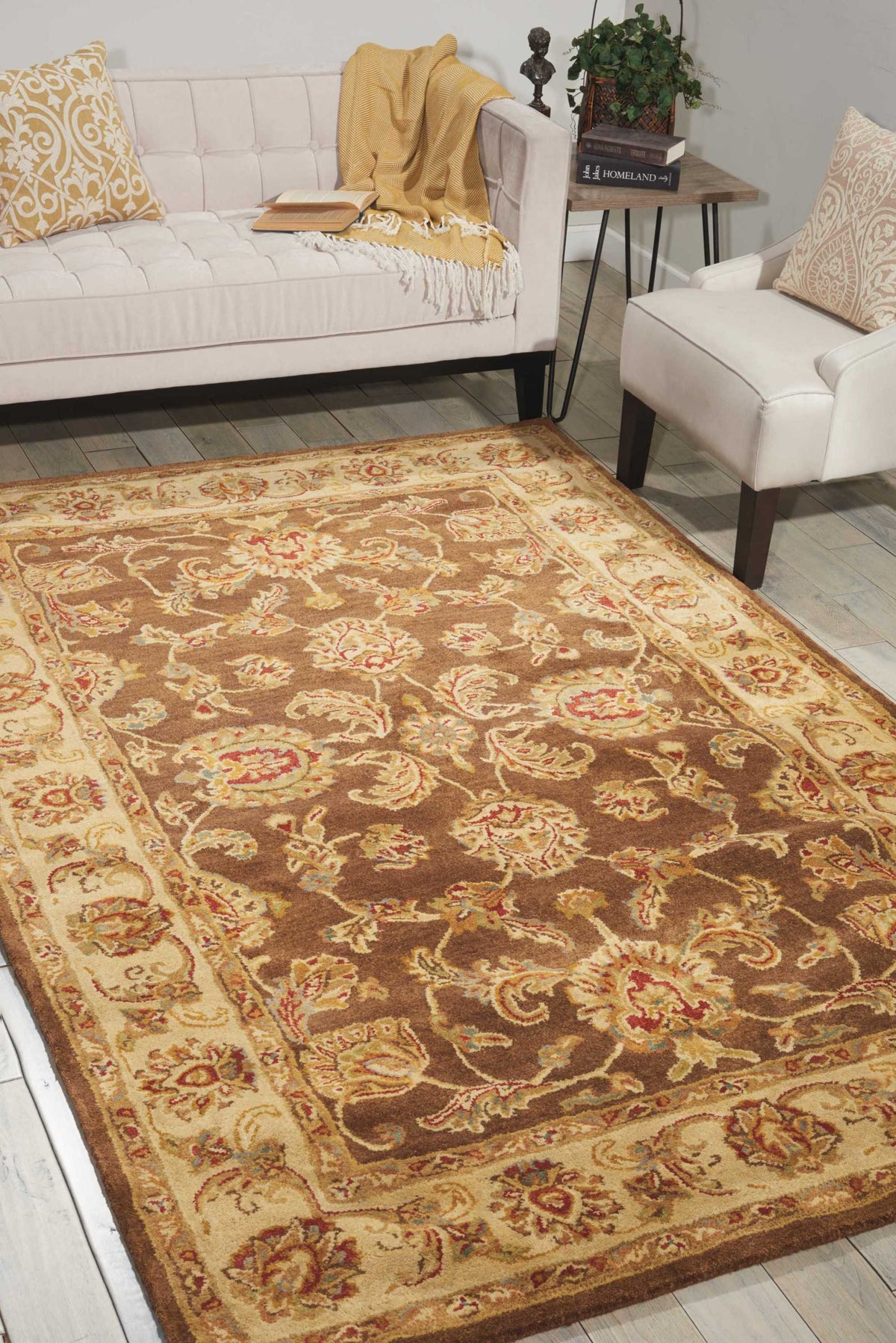 Jaipur JA23 Brown Rug
