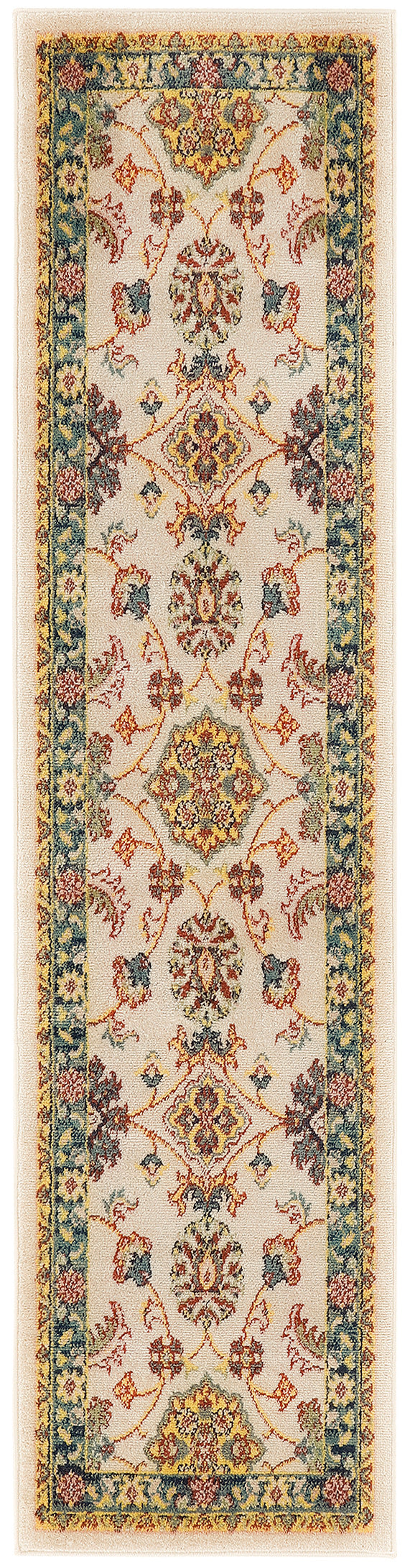 Nourison Essentials NRE05 Ivory Gold Rug