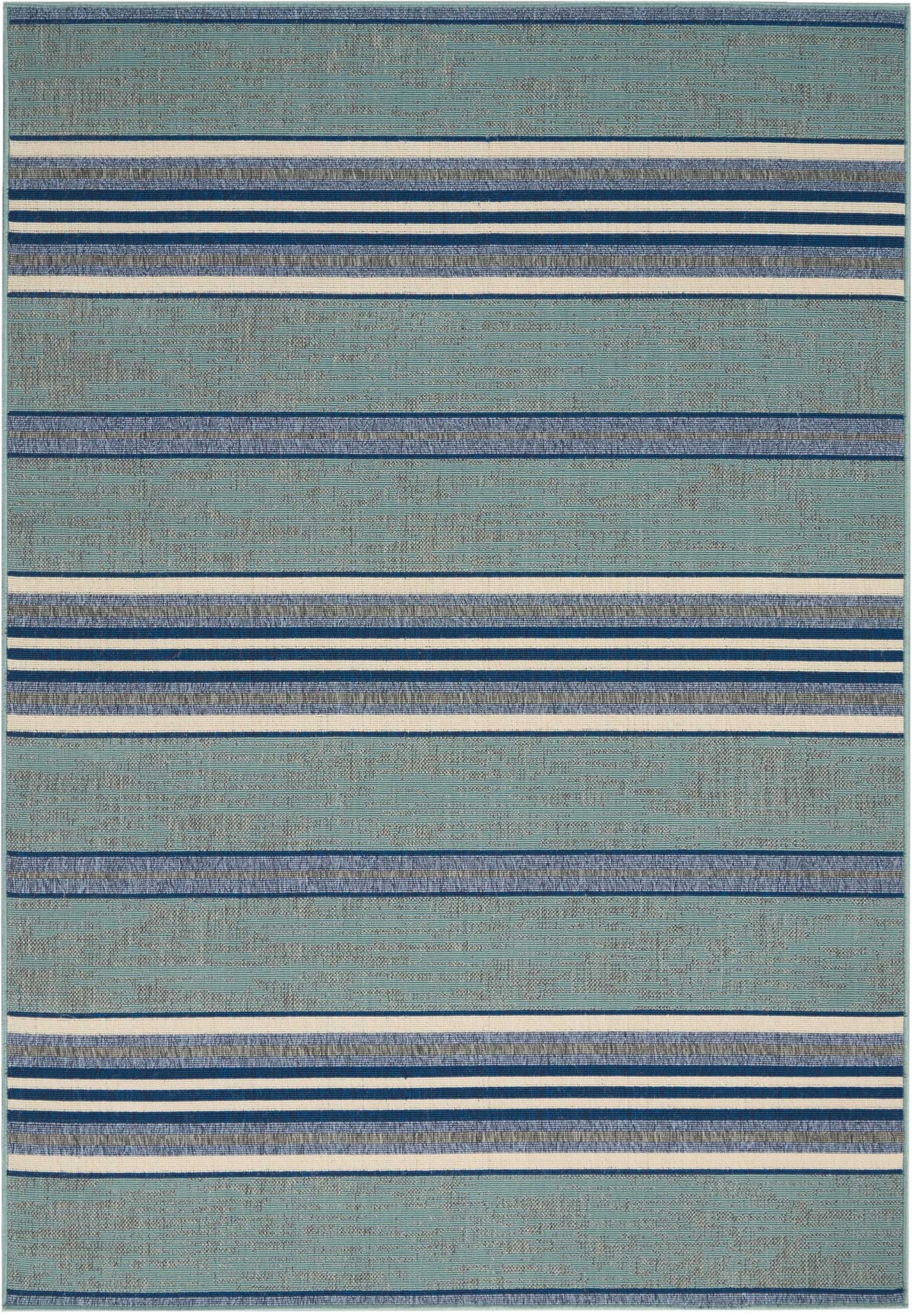 Lido LID02 Aqua Blue Rug