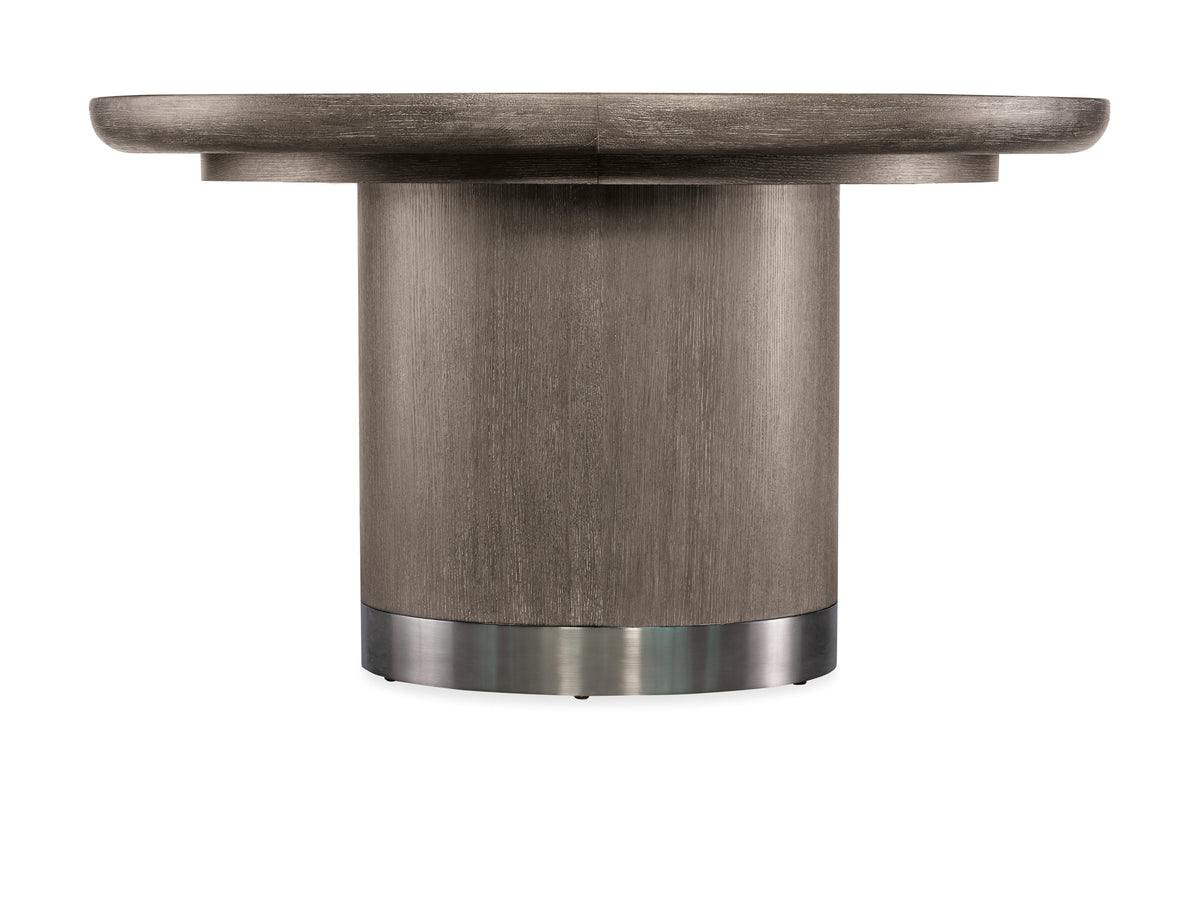 Modern Mood Round Dining Table with 1-18in Leaf