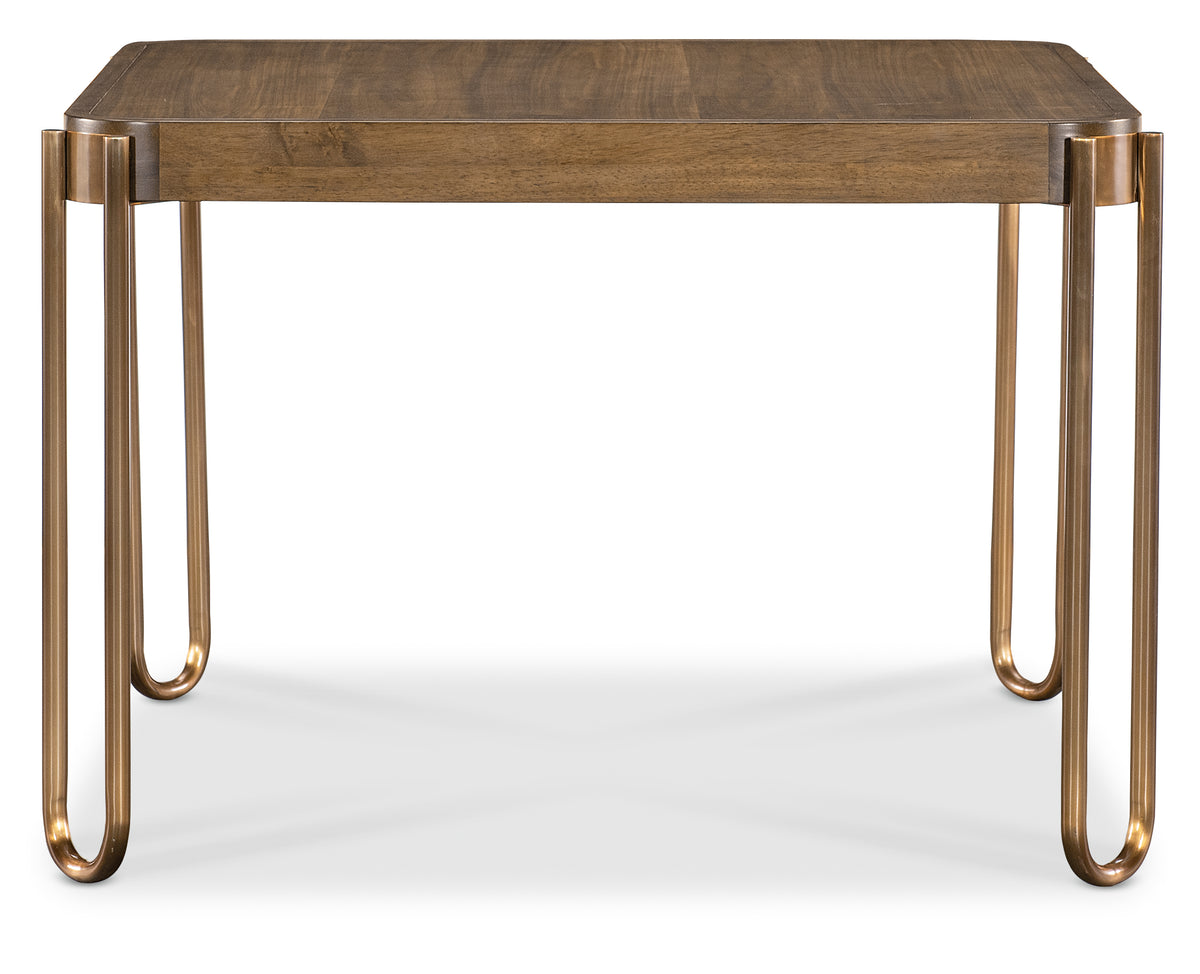 Commerce and Market Walnut and Dine Dining Table