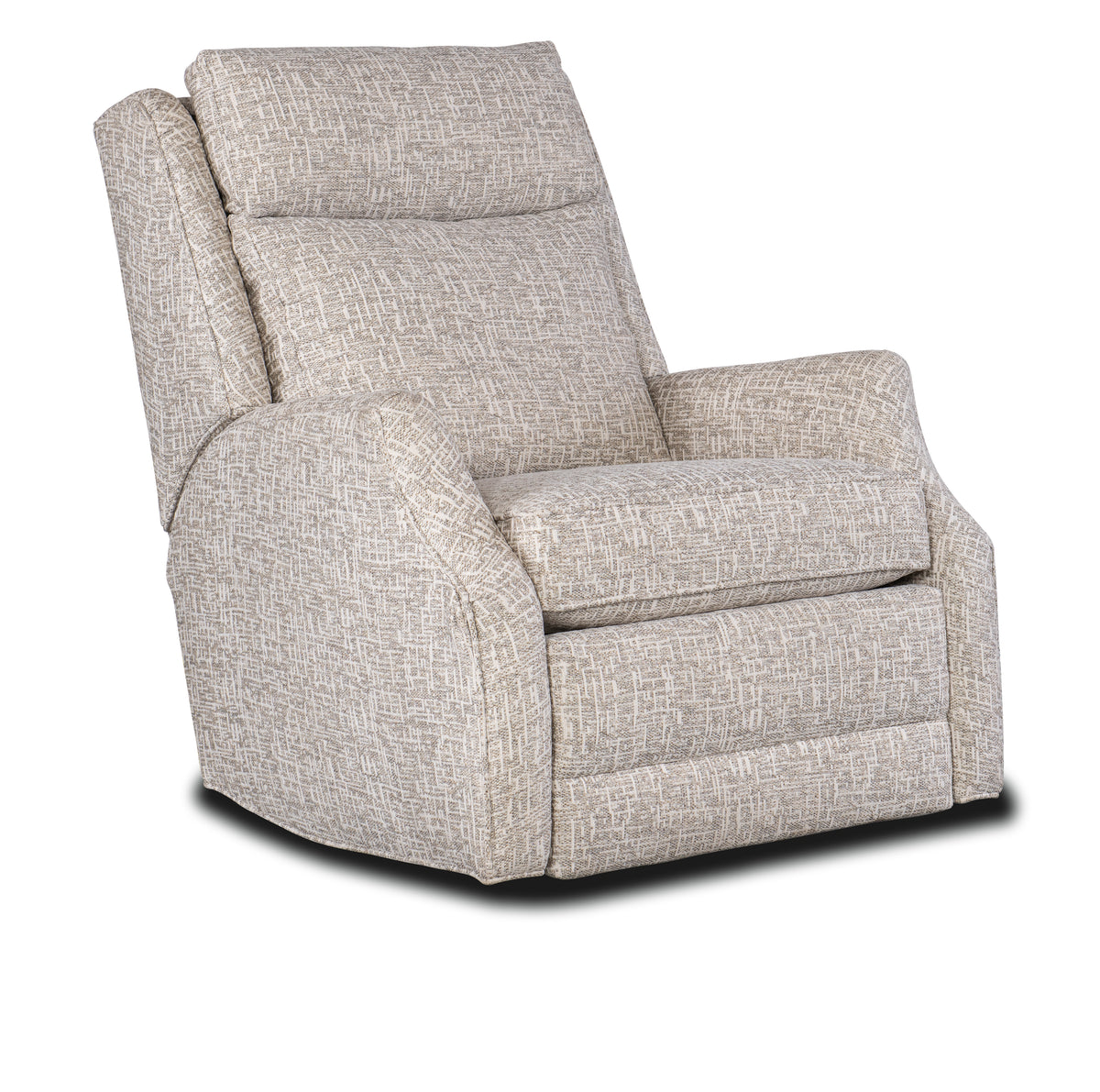 Darrien Swivel Glider Recliner Divided Back - Power Recline with Power Headrest
