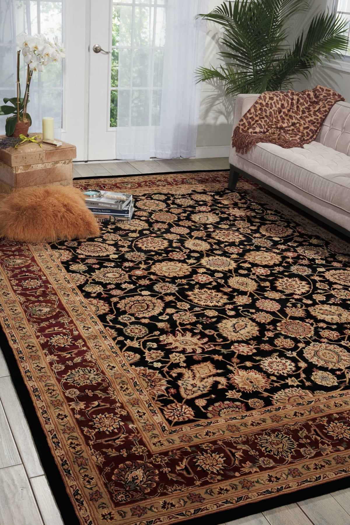 Nourison 2000 2017 Black Rug