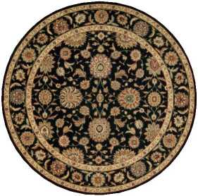 Living Treasures LI05 Black Rug