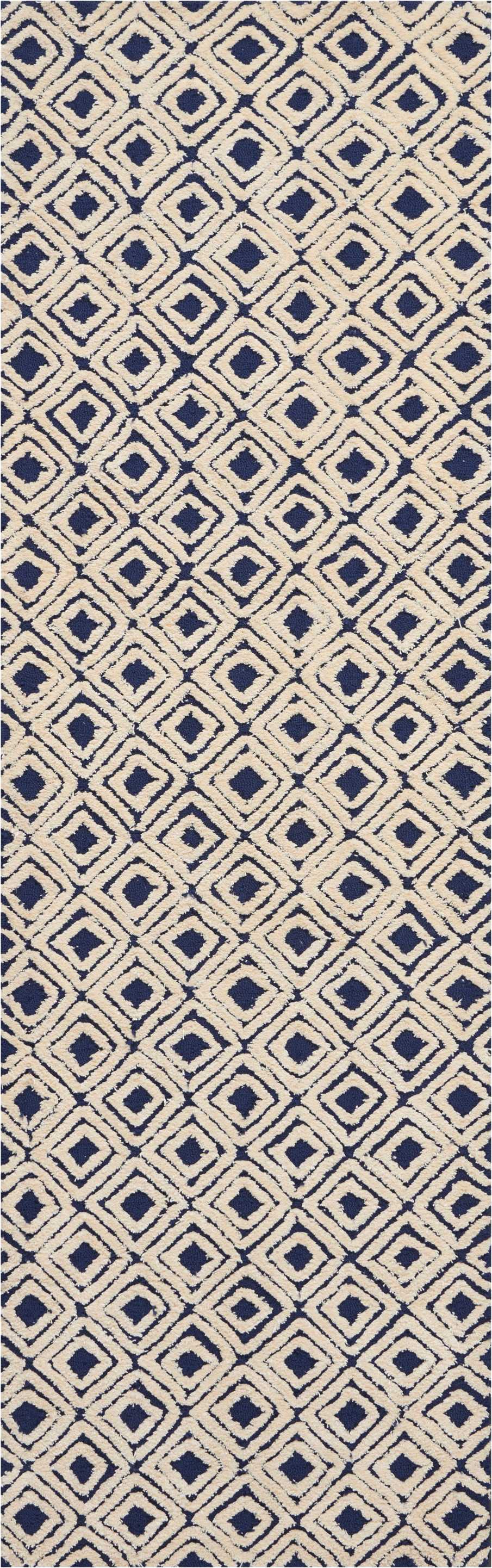 Deco Mod DEC02 Navy Ivory Rug