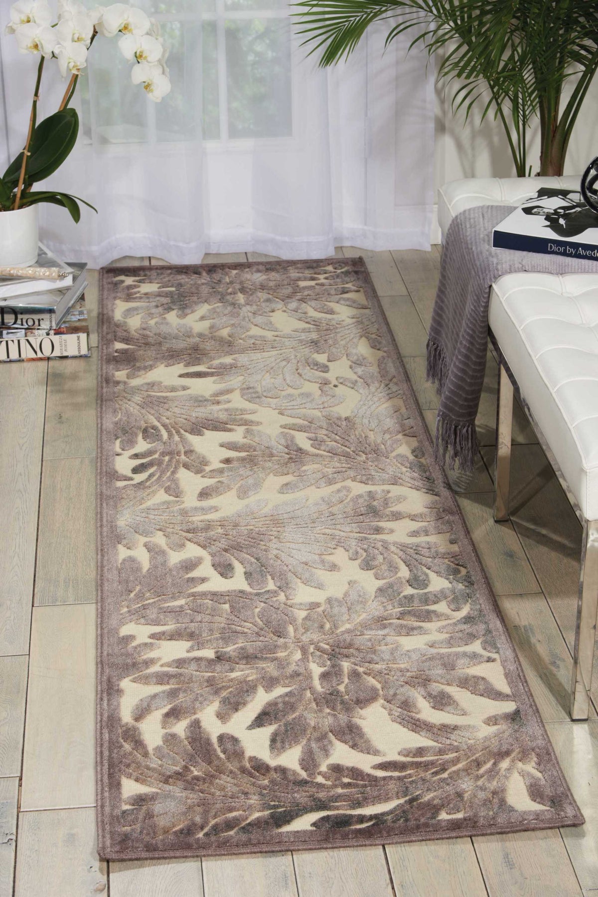 Graphic Illusions GIL19 Ivory Rug