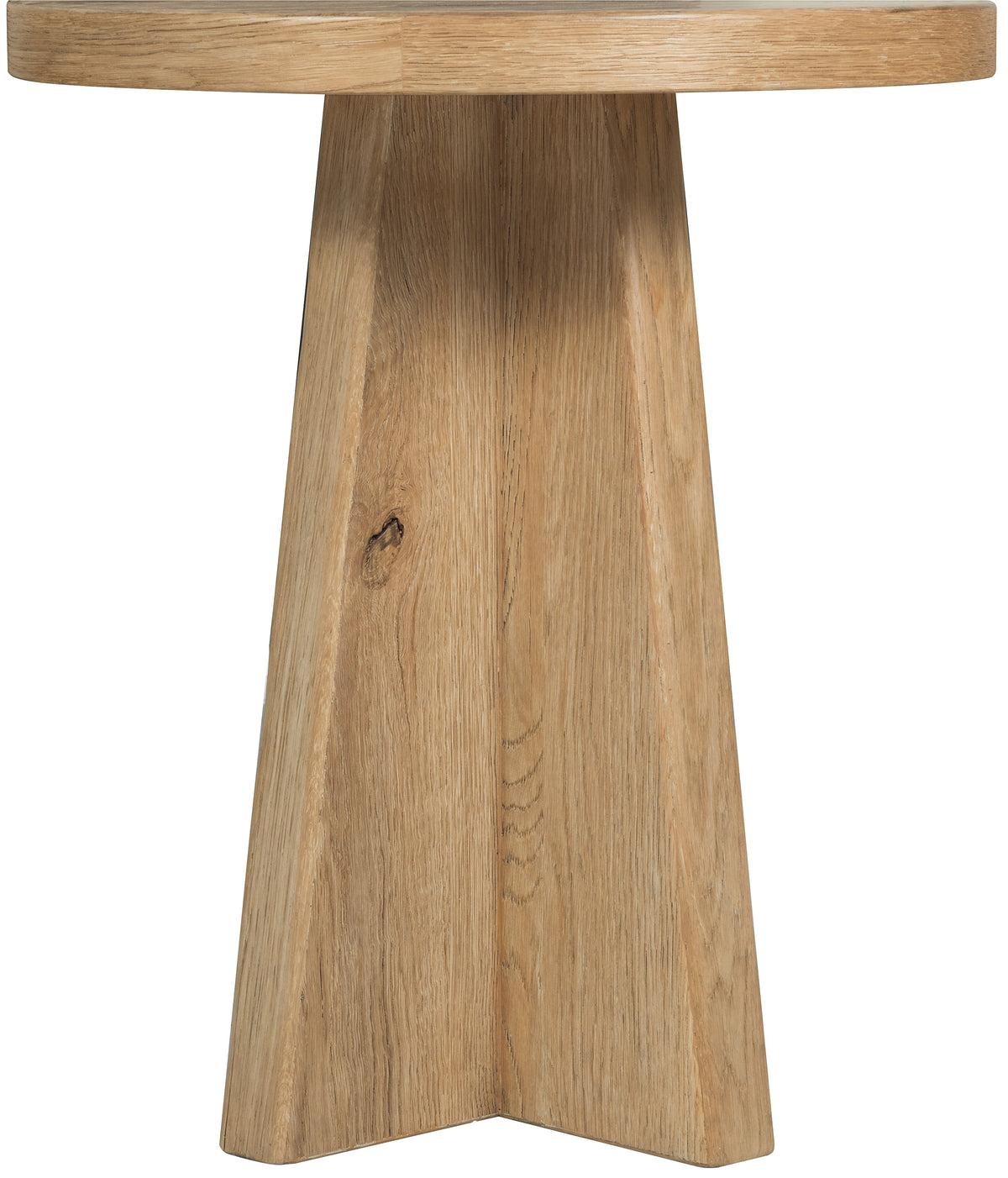 Driftwood Round End Table