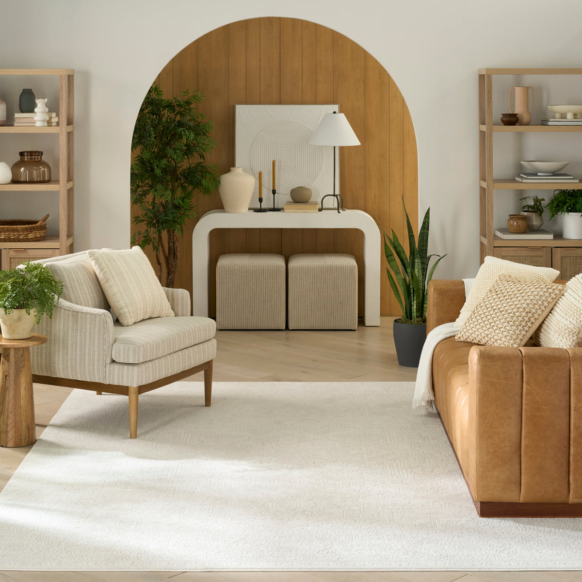 Grace GCE02 Ivory Light Grey Rug