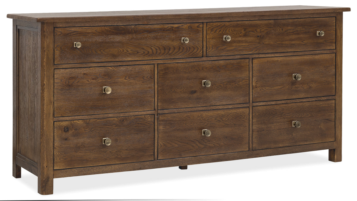 Driftwood Eight-Drawer Dresser