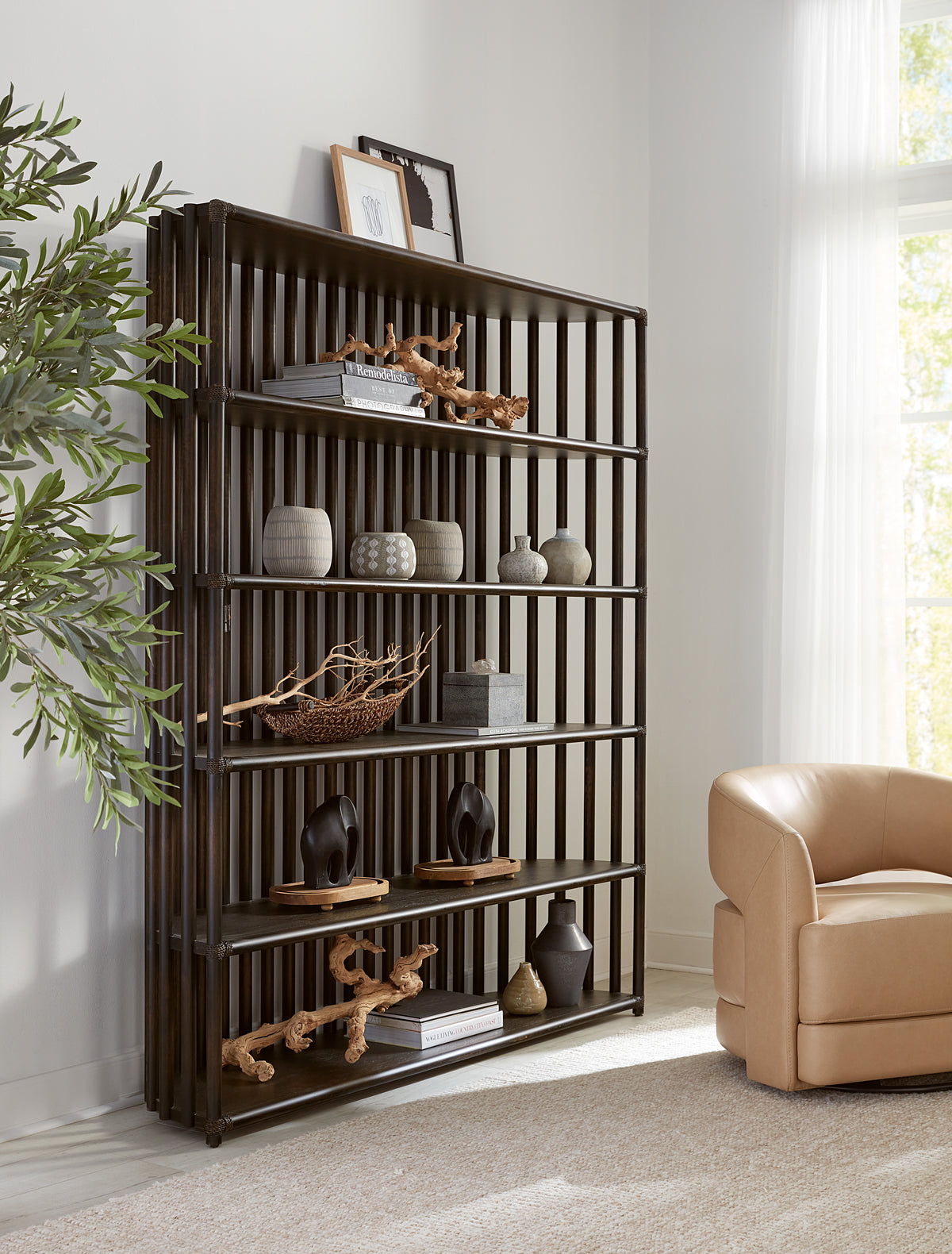 Retreat Slatted Bookcase