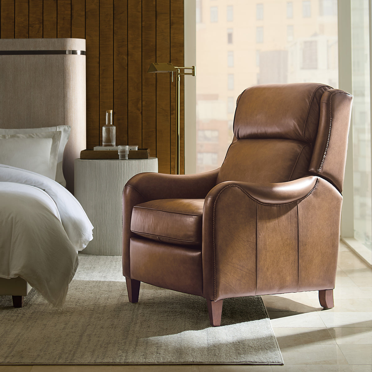 Carrington Power Recliner w/Power Headrest
