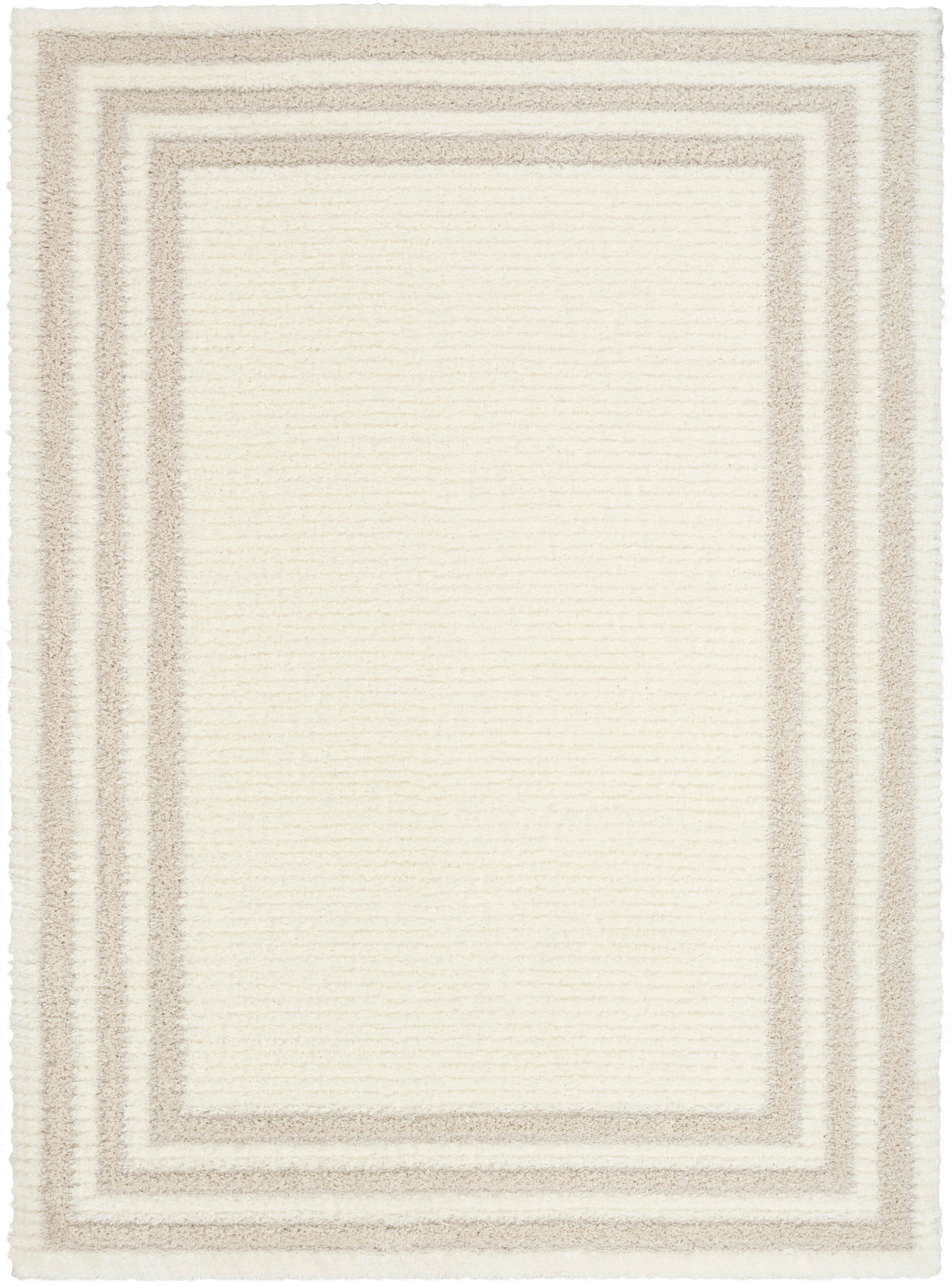 Pacific Shag PCS03 Ivory Beige Rug