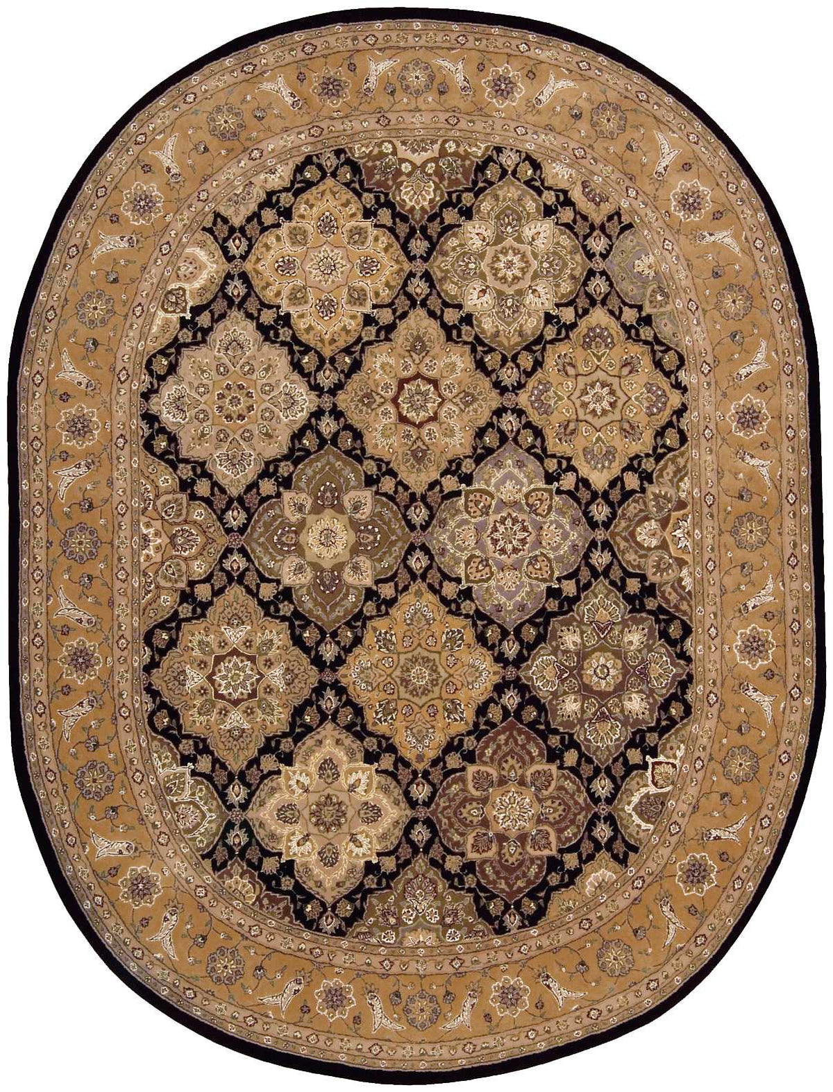 Nourison 2000 2211 Black Rug