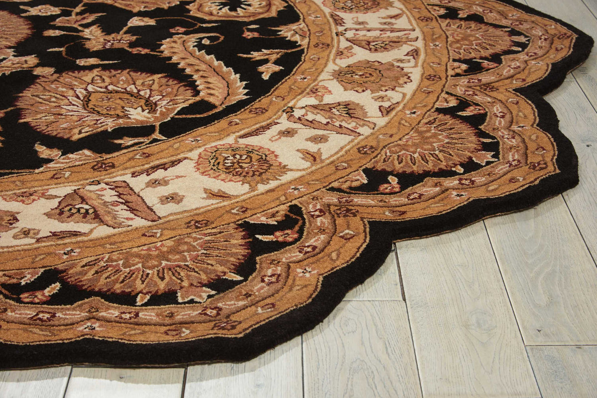 Heritage Hall HE19 Black Rug