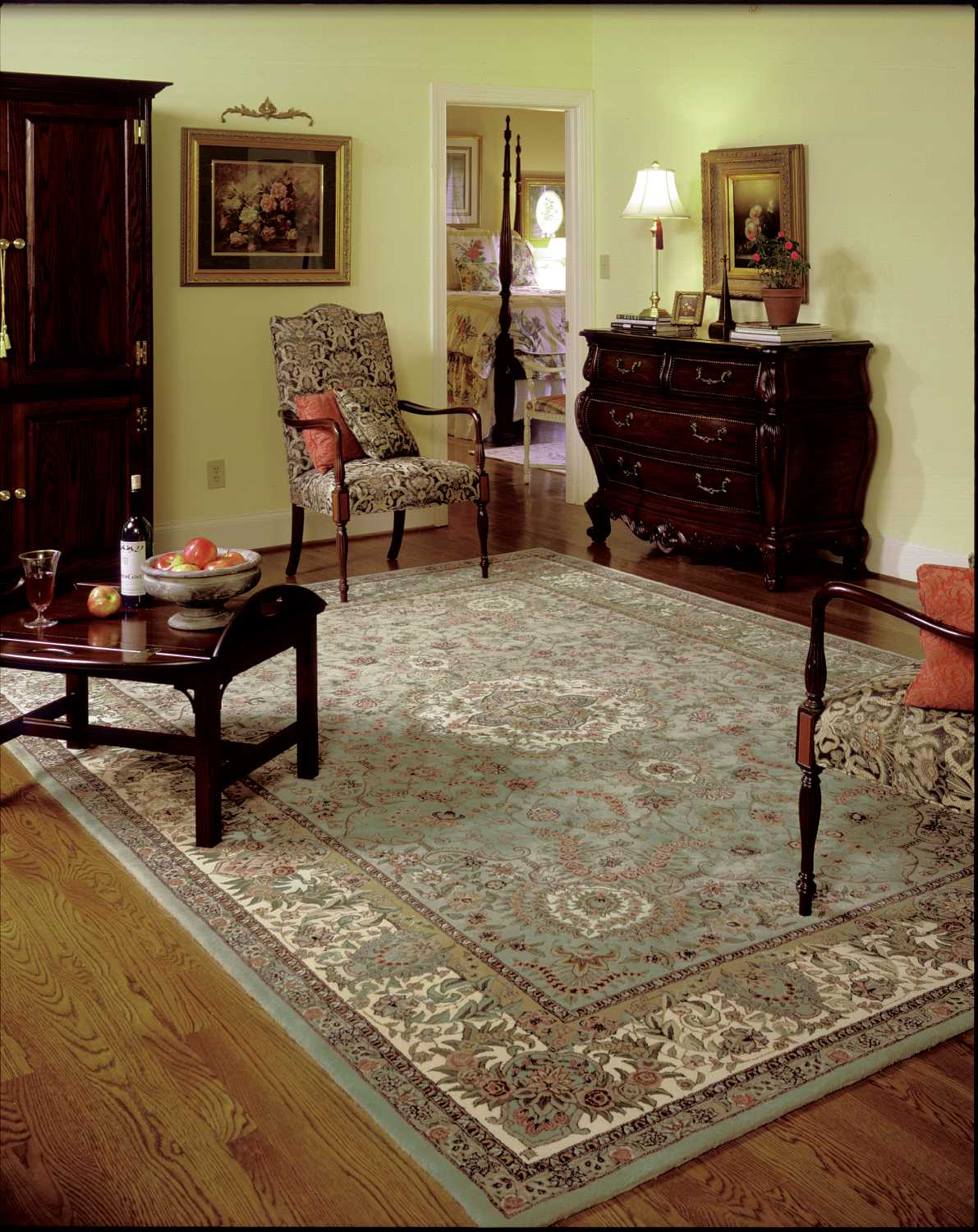 Nourison 2000 2005 Light Green Rug