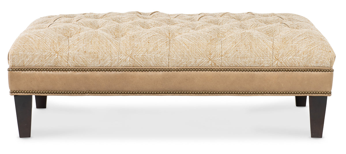 XL Rects Tufted Rectangle Ottoman